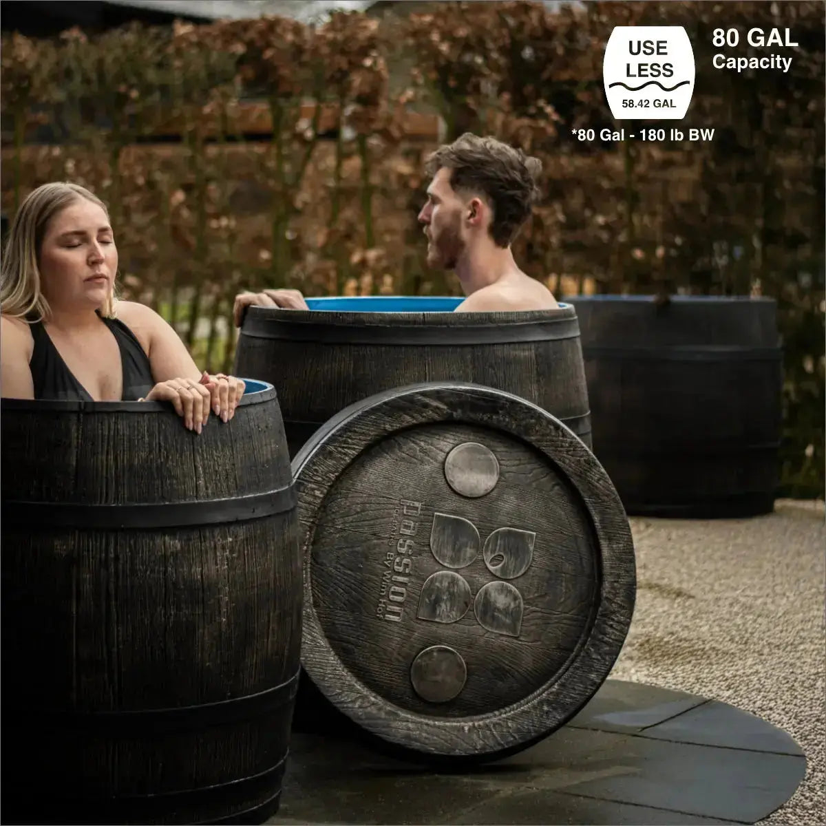 The Icebarrel XL Passion Ice Baths