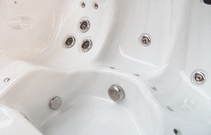 Passion Spas Zwemspa Spirit Sterling White With Grey - Home & Garden > Pool & Spa Zwemspa