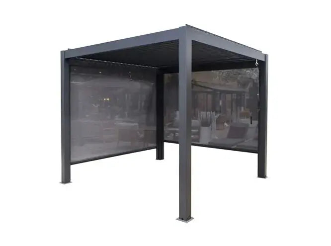 Lamellen Overkapping Milano Antraciet