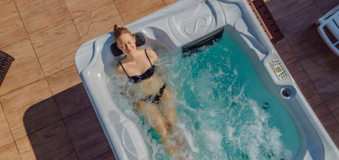 Stress loslaten met warm water