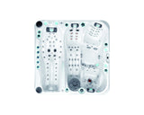 Euphoria luxury spa with Levitation Bed, 100+ jets, and multiple massage zones, shown in white finish - Passion Spas Exclusive Collection