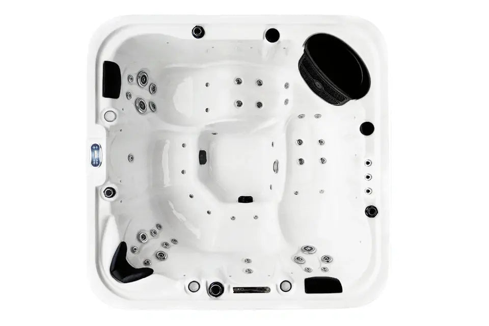 Tropic Spas | Key Largo Spa | Sterling White with Grey