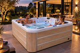 Tropic Spas | Key Largo Spa | Sterling White with Grey