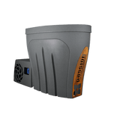 Revive Pro medium grey ice bath Moss Stone corten steel