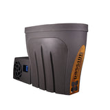 Revive Pro natural grey ice bath Granite Grey corten steel