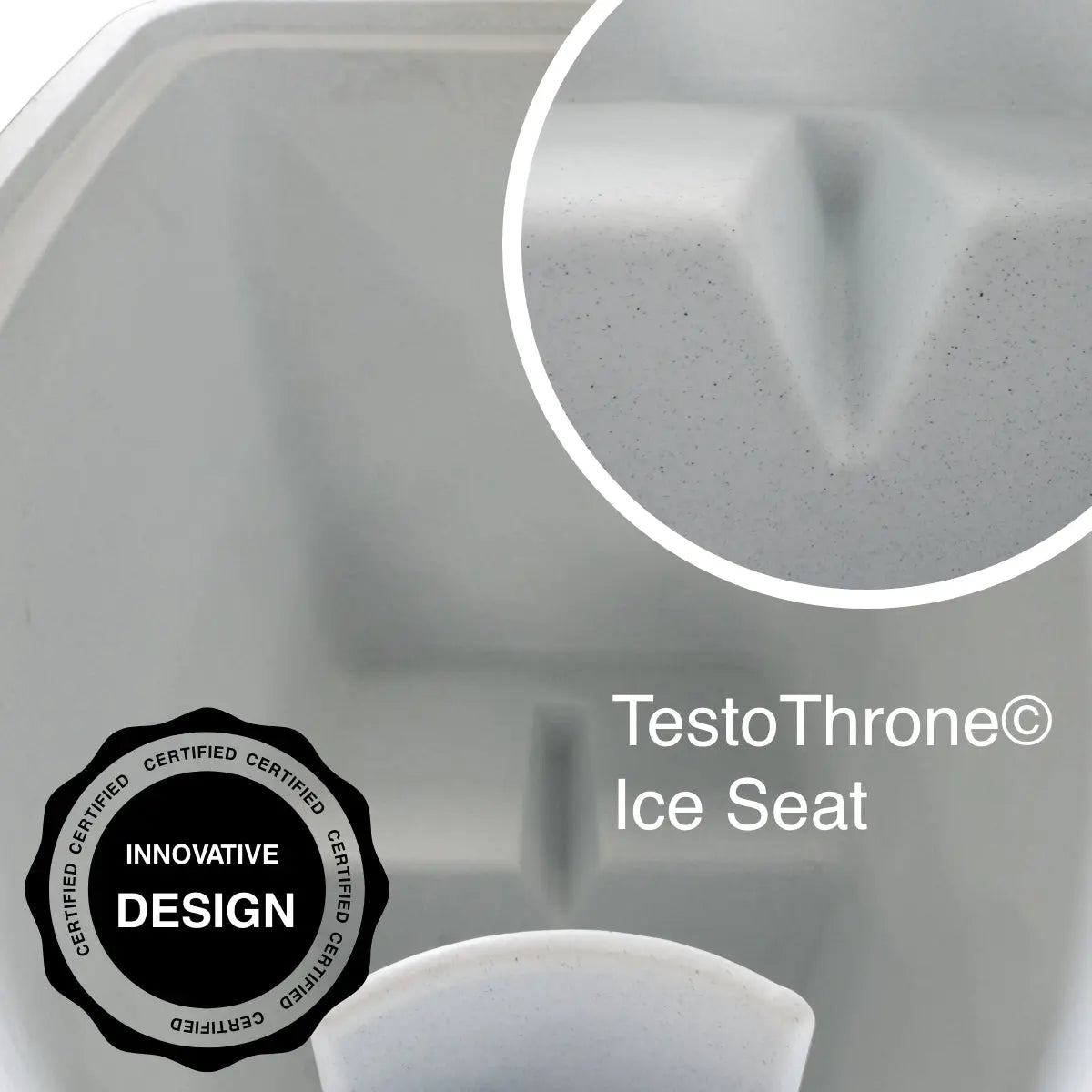 Revive Pro ice bath with seat