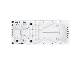 Passion Spas Zwemspa Spirit Sterling White With Grey - Home & Garden > Pool & Spa Zwemspa