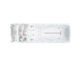 Witte zwemspa Energy Deep met zitgedeelte en swimspa voor buitengebruik, jacuzzi kopen.