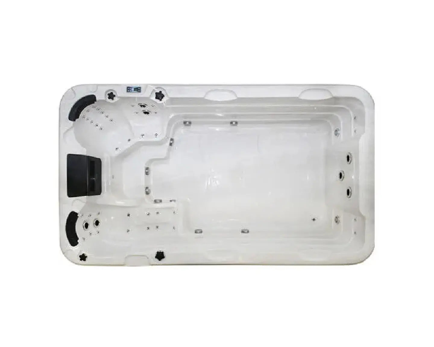 Passion Spas Zwemspa Aquatic 1 ECO compact 3 personen met tegenstroom en Hybrid Heating