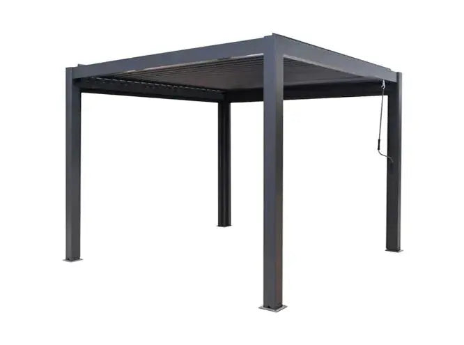 Passion Spas Lamellen Overkapping Antraciet - Home & Garden > Pool & Spa > Spas