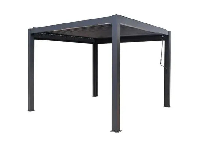 Passion Spas Lamellen Overkapping Antraciet - Home & Garden > Pool & Spa > Spas