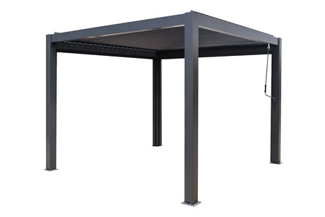 Passion Spas Lamellen Overkapping Antraciet - Home & Garden > Pool & Spa > Spas