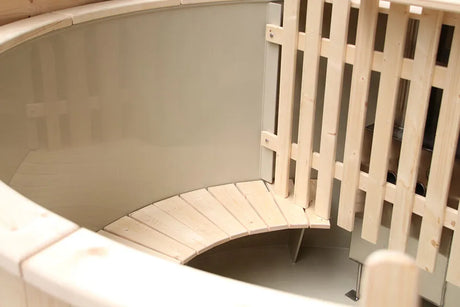 Fonteyn Spas Houten Hottub Ø180 cm met Polypropyleen Binnenzijde - Home & Garden > Pool & Spa > Spas Hottub