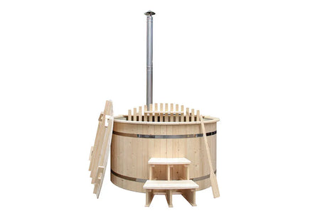 Fonteyn Spas Houten Hottub Ø180 cm met Polypropyleen Binnenzijde - Home & Garden > Pool & Spa > Spas Hottub