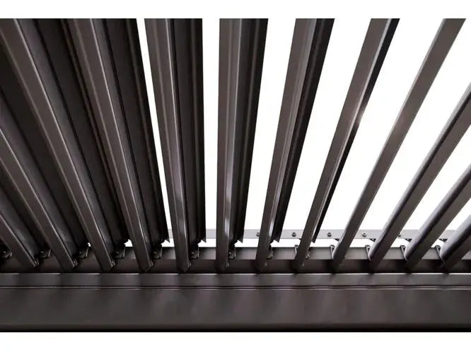 Lamellen Overkapping Milano Antraciet